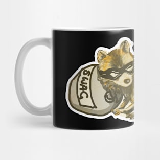 Crime and the Raccoon Solution Mug